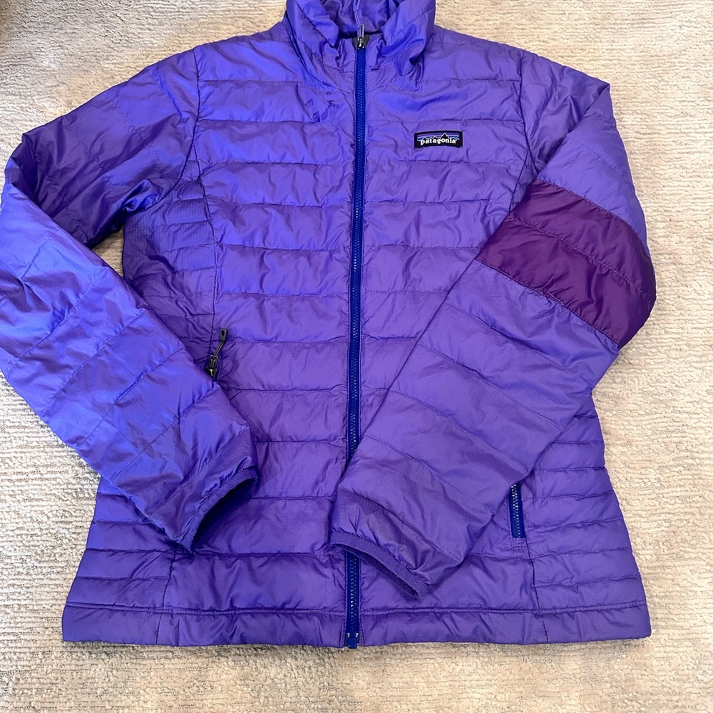 Patagonia Women's Vibrant Purple Puffer Jacket